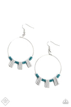 Load image into Gallery viewer, Luxe Lagoon - Blue Earrings