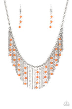 Load image into Gallery viewer, Harlem Hideaway - Orange Necklace