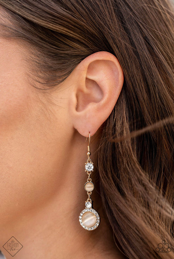 Epic Elegance Gold Earrings