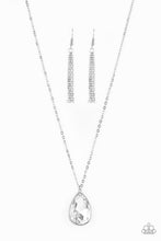 Load image into Gallery viewer, So Obvious Papazzai White Bling Necklace