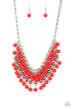 Load image into Gallery viewer, Jubilant Jingle - Red  Necklace