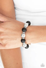 Load image into Gallery viewer, So Not Sorry Papazzai Black Bling Bracelet