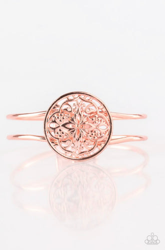 Mandala Majesty Papazzai Copper Bracelet