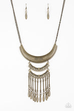 Load image into Gallery viewer, Eastern Empress Papazzai Brass Necklace