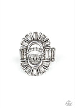 Load image into Gallery viewer, Deco Diva Papazzai White Bling Ring