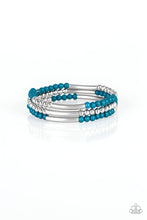 Load image into Gallery viewer, Tourist Trap Papazzai Blue Wrap Bracelet