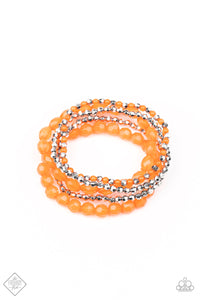 Sugary Sweet - Orange Bracelet