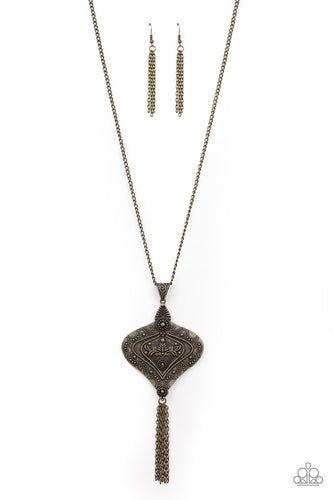Rural Remedy Papazzai Brass Necklace