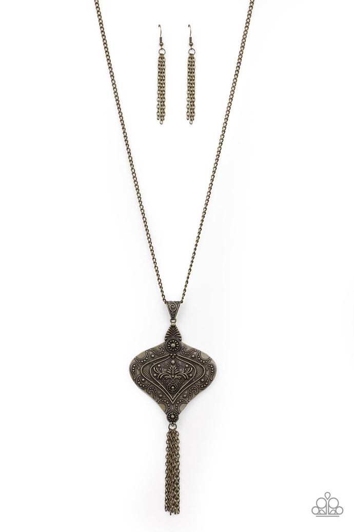 Rural Remedy Papazzai Brass Necklace