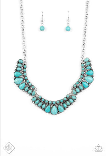Naturally Native Papazzai Blue Necklace