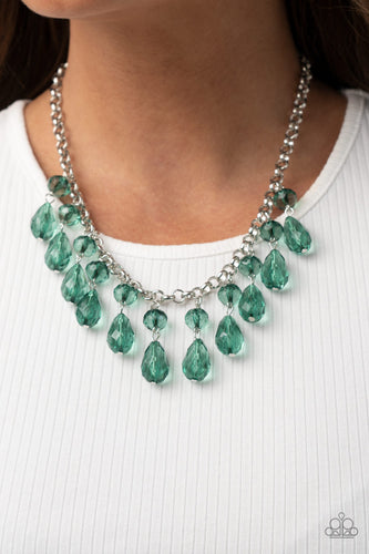 Crystal Enchantment - Green  Necklace