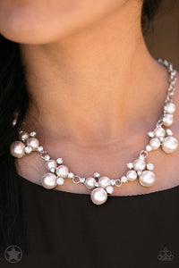 Toast To Perfection Papazzai White Pearl Necklace