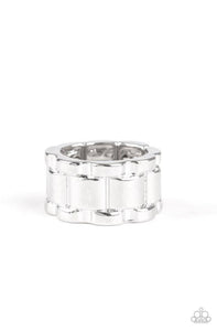 Modern Machinery Papazzai Silver Urban Ring