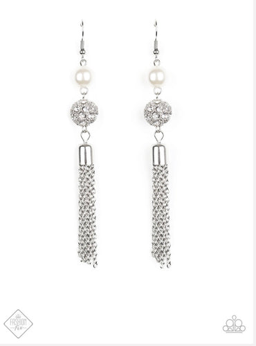 Going DIOR to DIOR White Paparazzi Pearl Earrings