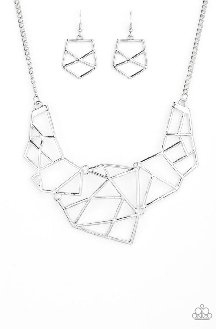 World Shattering Papazzai Silver Necklace
