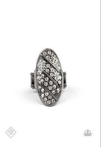 Galactic Glitz Papazzai Black Bling Ring