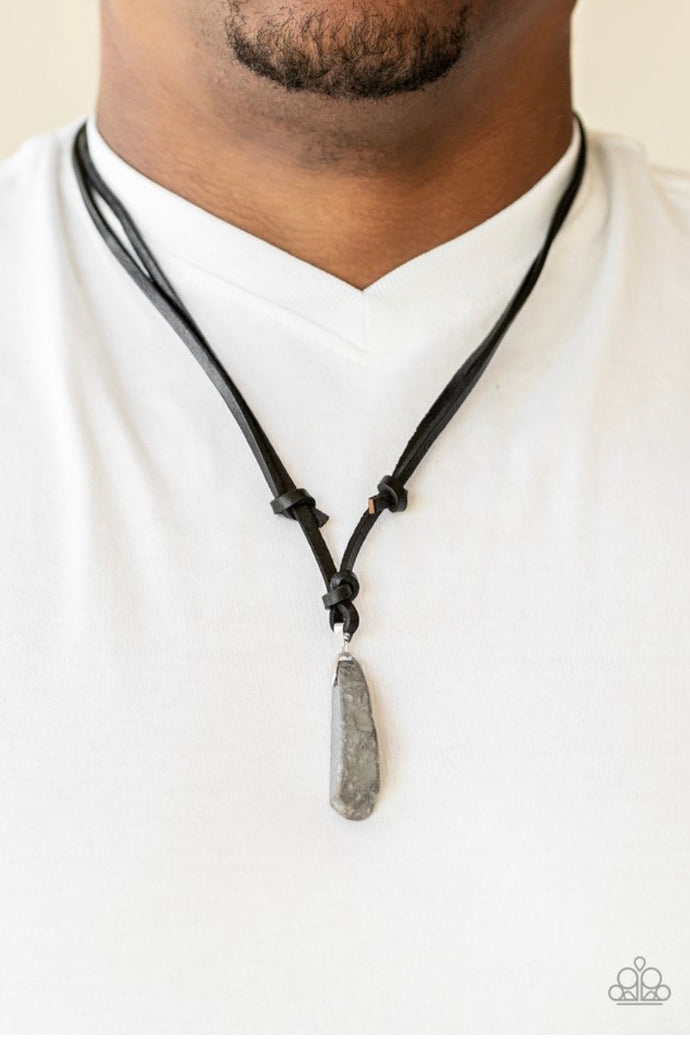 Am I METEORITE? Papazzai Silver Urban Necklace