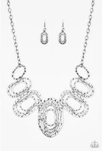 Load image into Gallery viewer, Empress Impressions Papazzai Silver Necklace