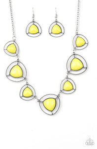 Make A Point Papazzai Yellow Necklace