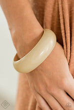 Load image into Gallery viewer, Whimsically Woodsy Paparazzi White Bracelet