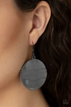 Load image into Gallery viewer, Ultra Uptown Papazzai Black Earrings