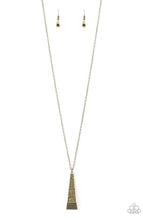 Load image into Gallery viewer, Prized Pendulum Papazzai Brass Necklace