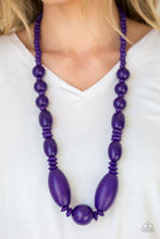 Load image into Gallery viewer, Summer Breezin - Purple Necklace