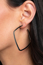 Load image into Gallery viewer, Brazen Beauty Papazzai Black Earrings