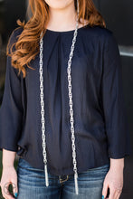 Load image into Gallery viewer, SCARFed for Attention - Silver Necklace