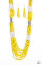 Load image into Gallery viewer, Paparazzi Let It BEAD - Yellow Necklace