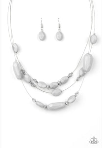 Radiant Reflections Papazzai Silver Necklace