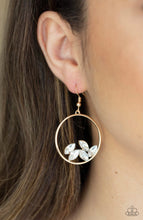 Load image into Gallery viewer, Cue The Confetti Papazzai Gold Bling Earrings