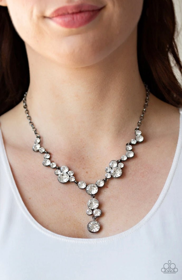 Inner Light Papazzai Black Bling Necklace