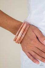 Load image into Gallery viewer, The Customer Is Always BRIGHT Copper Paparazzi Bracelet
