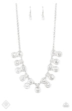 Load image into Gallery viewer, Paparazzi Top Dollar Twinkle White Necklace FF