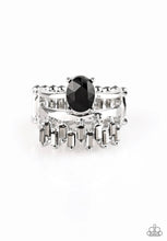 Load image into Gallery viewer, Crowned Victor Papazzai Black Ring