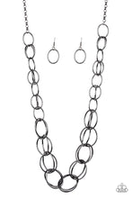 Load image into Gallery viewer, Elegantly Ensnared - Black Necklace