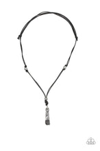 Load image into Gallery viewer, Midnight Meteorite Papazzai Black Urban Necklace