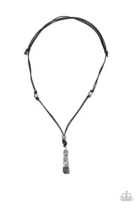 Midnight Meteorite Papazzai Black Urban Necklace