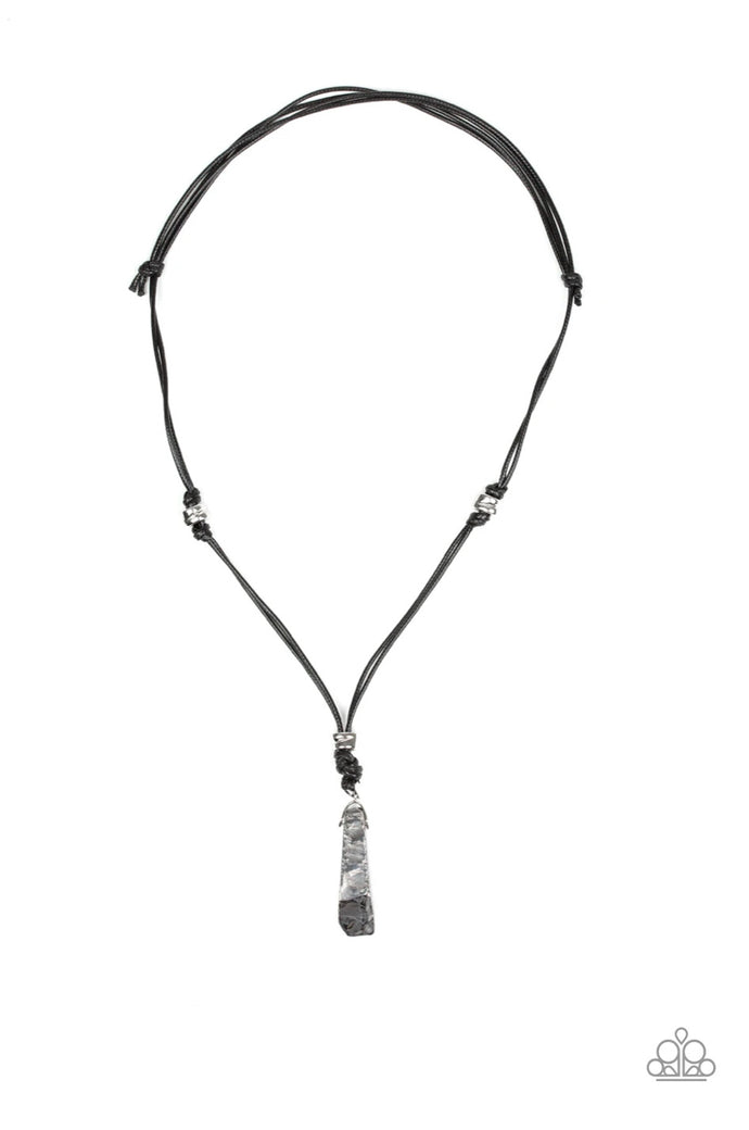 Midnight Meteorite Papazzai Black Urban Necklace