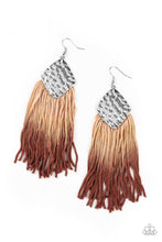 Load image into Gallery viewer, Dip In - Brown Earrings