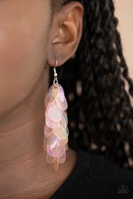 Load image into Gallery viewer, Stellar In Sequins Papazzai Pink Earrings