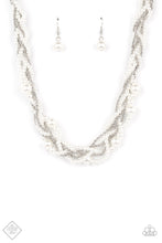 Load image into Gallery viewer, Royal Reminiscence Papazzai White Pearl Necklace
