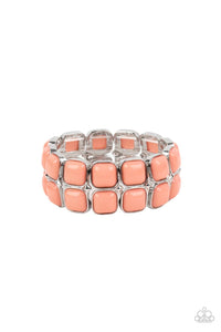 Double The DIVA-ttitude Papazzai Orange Bracelet