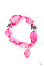 Load image into Gallery viewer, Gemstone Glamour - Pink  Bracelet