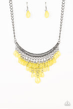 Load image into Gallery viewer, Rio Rainfall - Yellow Necklace