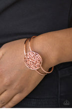 Load image into Gallery viewer, Mandala Majesty Papazzai Copper Bracelet