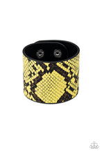 Load image into Gallery viewer, The Rest Is HISS-tory - Yellow Wrap Bracelet