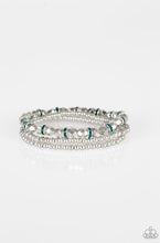 Load image into Gallery viewer, Let there Beam Light Blue Paparazzi Bracelet