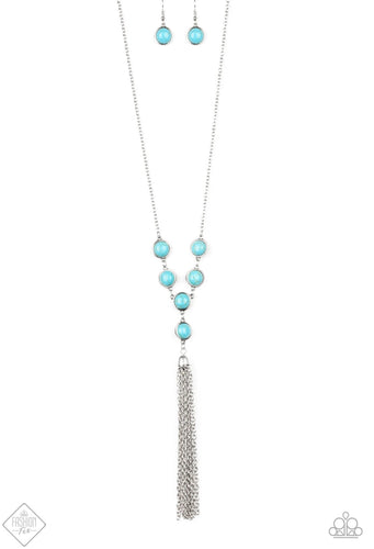 Rural Heiress Papazzai Blue Necklace